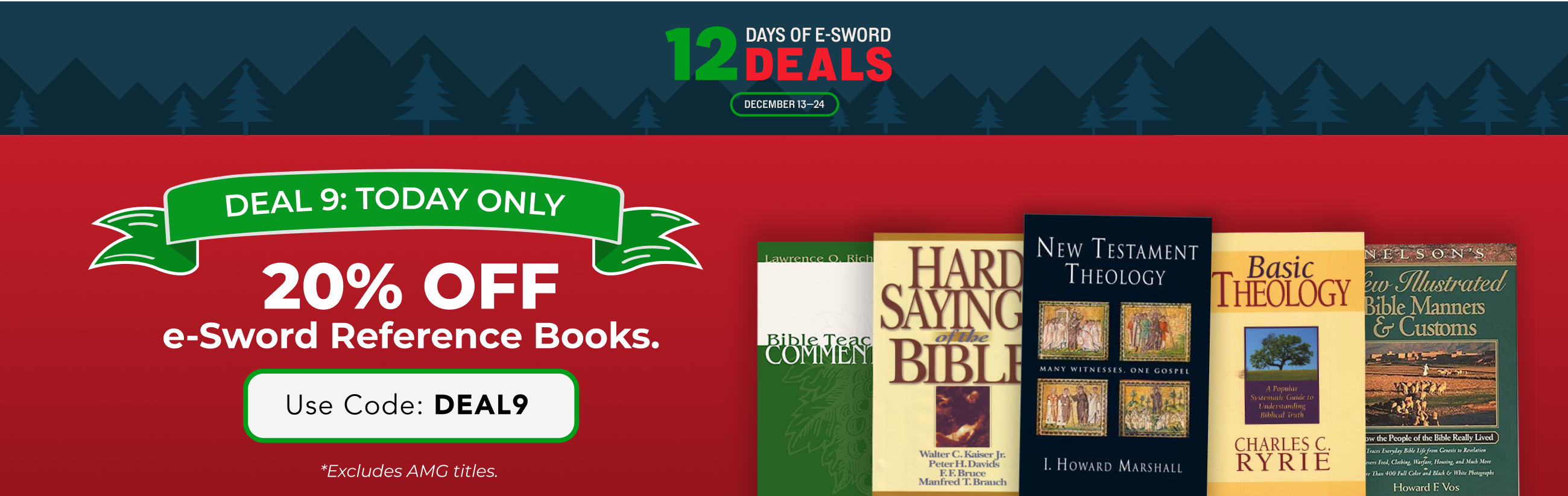 12 e-Sword Deals of Christmas - Day 9